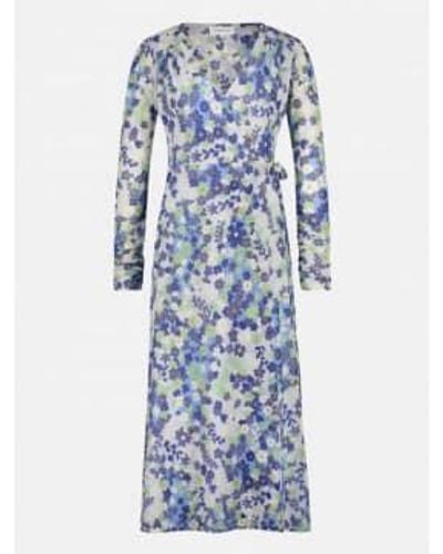 FABIENNE CHAPOT Popping Flowers Natalie Dress - Blu
