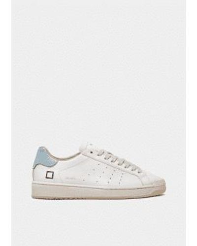 D.a.t.e Sneaker Leather Low Top 36 - White