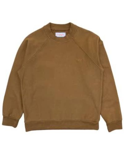 Fresh Billie Cotton Sweatshirt - Brown