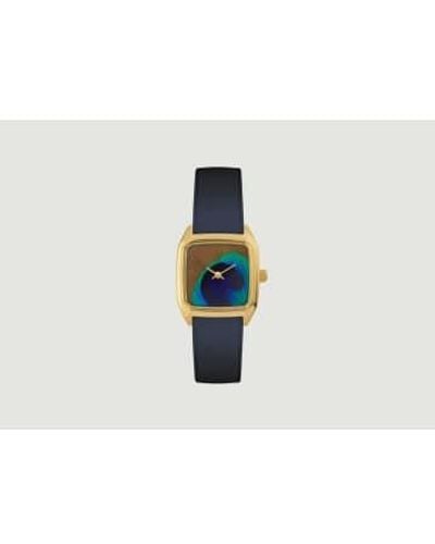 Laps Prima Paon Or Leather Watch - Blu