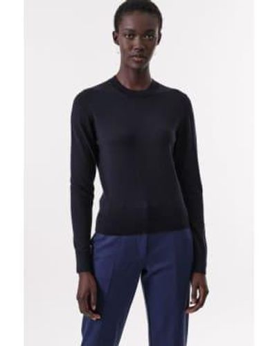 Lanius Round Neck Sweater Atlantic - Blu