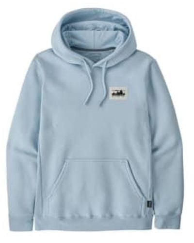 Patagonia Maglia 73 Skyline Uprisal Hoody Chilled - Blue
