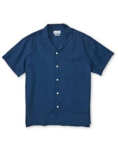 Oliver Spencer Camisa - Azul