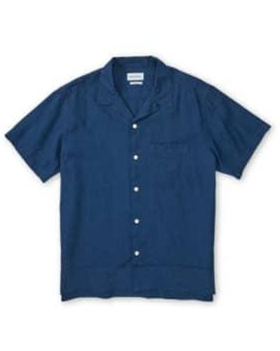 Oliver Spencer Camisa - Azul