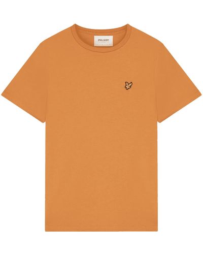 Lyle & Scott T-Shirts - Orange
