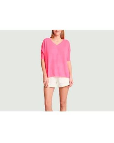 ABSOLUT CASHMERE Kate Sweater - Rosa