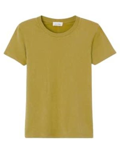 American Vintage T-shirt Gamipy Donna Goln - Vert