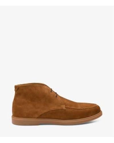 Loake Chestnut Suede Amalfi Boots 42 - Brown