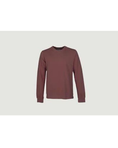 COLORFUL STANDARD Organic Sweatshirt 1 - Rosso