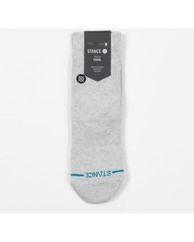 Stance Icon quarter height socks en gris