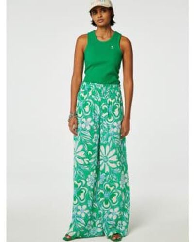 FABIENNE CHAPOT Palapa Trousers Apple Xs/34 - Green