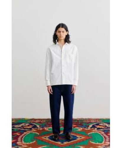 A Kind Of Guise Camisa gusto vaquera blanca - Blanco