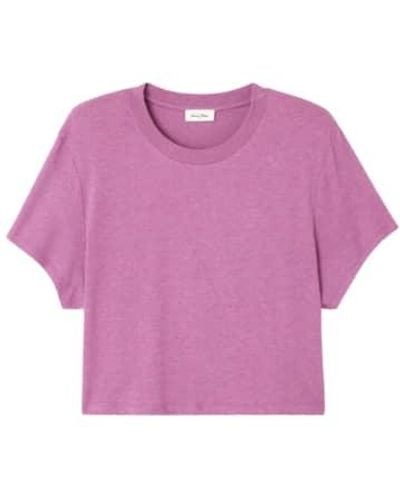 American Vintage T-shirt Ypawood Est Fruit Melange S - Purple