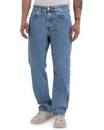 Replay M9zero1 Straight Fit Jeans - Blue