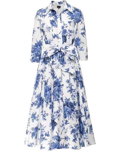 Lavi Spritz Floral Dress Blue