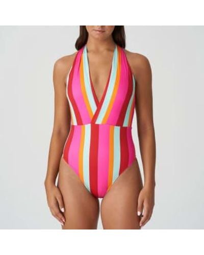 Marie Jo Maillot bain dos nu Tenedos - Rouge
