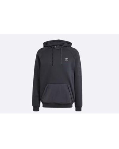 adidas Sweat à capuche noir - Bleu