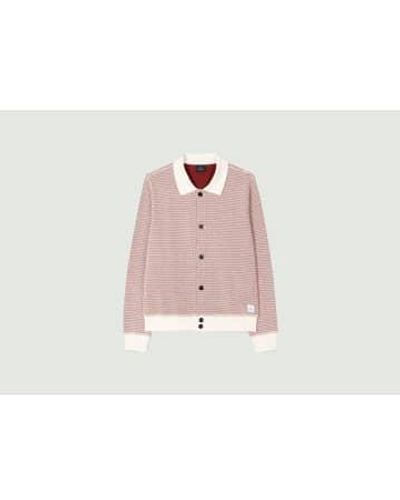 PS by Paul Smith Cardigan jacquard - Rose