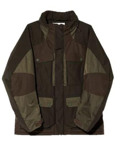 White Mountaineering Gore-tex infinium primaloft® padd jacket khaki - Verde