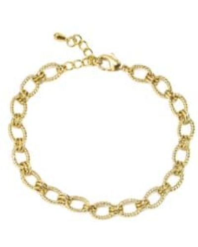 sept cinq Brass Vintage Necklace Brass - Metallic
