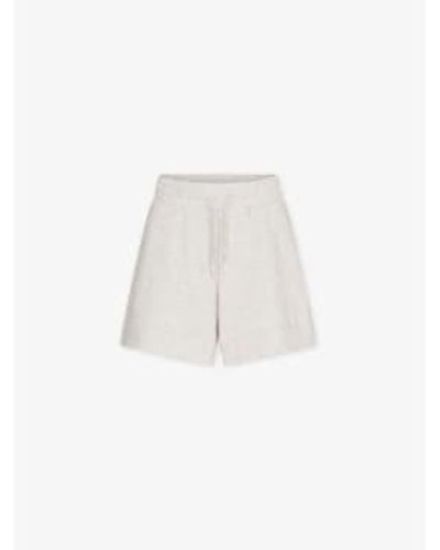 Varley Ivory Alder Shorts - White