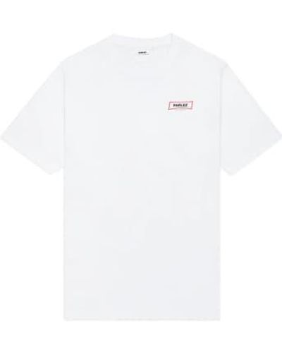 Parlez Downtown T Shirt 1 - Bianco