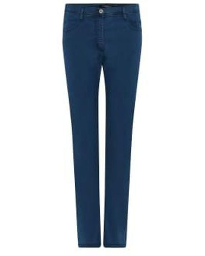 Robell Elena Denim Trousers Size 8 - Blue