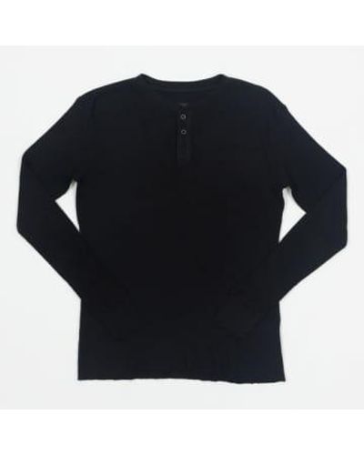 Brixton Reserve Thermal Long Sleeve Top In L - Black