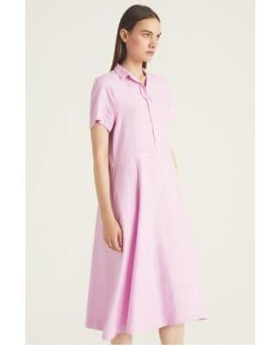 ROSSO35 Shirt Dress 8 - Pink