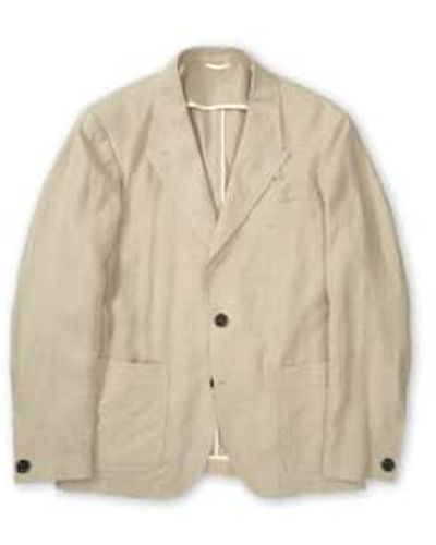 Oliver Spencer Sfield Jacket Coney - Natural