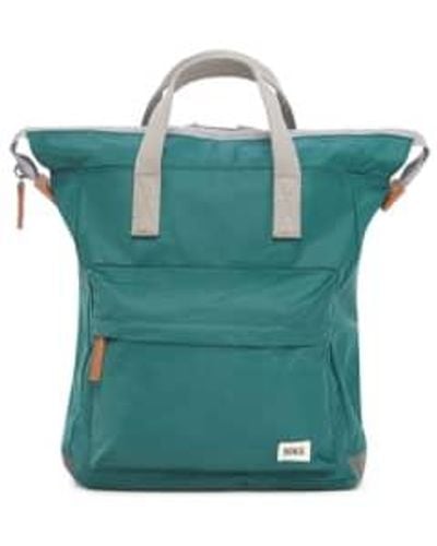 Roka Nylon Teal Bantry B Medium Bag Sustainable Edition - Verde