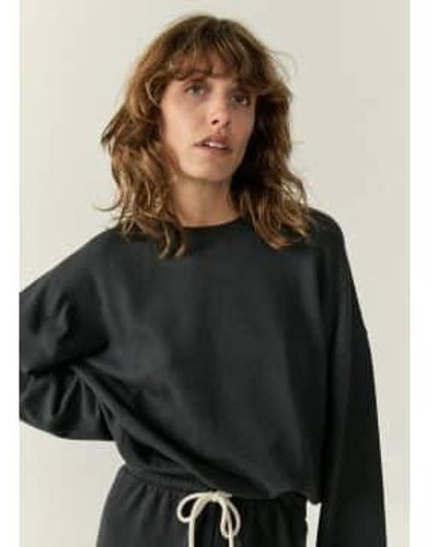American Vintage Hapylife Sweatshirt - Black