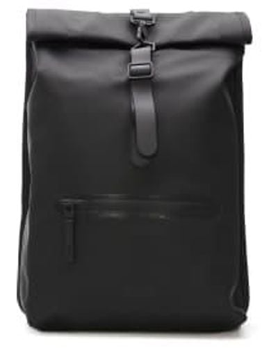 Rains Rolltop Backpack One-size - Black