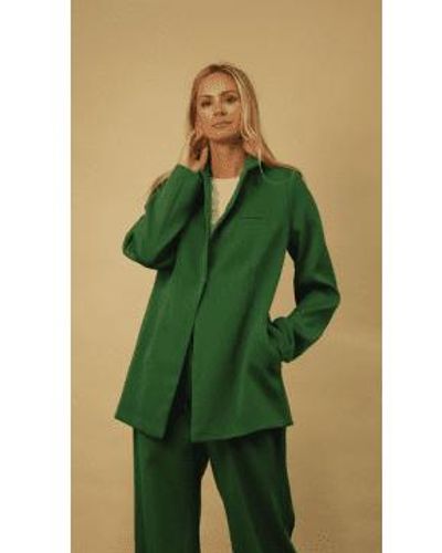 Lora Gene Parker Jacket By 10 - Green