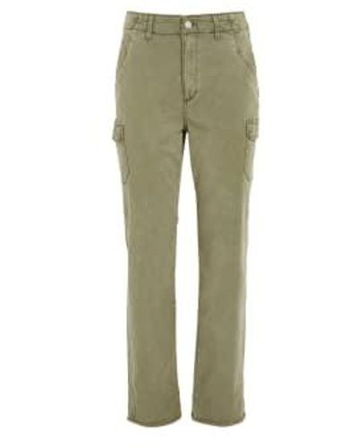 PAIGE Drew Cargo Trousers 24 / Vintage Ivy - Green