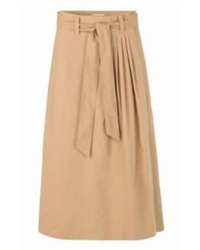 Second Female Phoebe Wrap Skirt - Brown