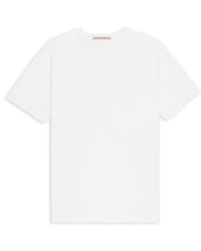 Burrows and Hare Egyptian Cotton T-shirt M - White