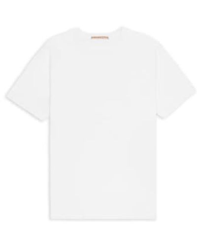 Burrows and Hare Egyptian Cotton T-shirt S - White