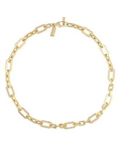 Talis Chains Miami Necklace Plated - Metallic