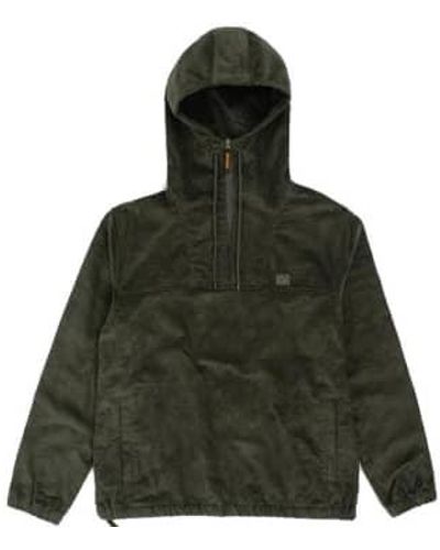 Hikerdelic Conway cordoury smock - Vert