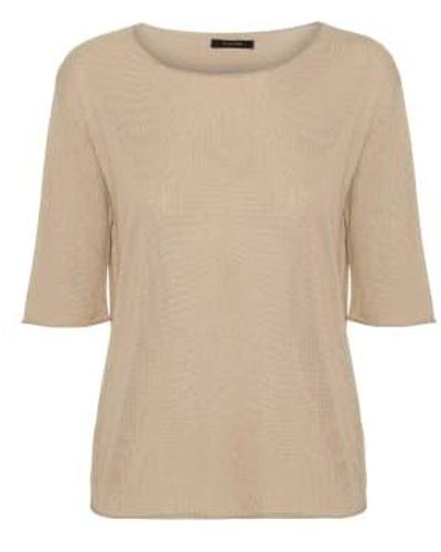 Oh Simple Sandstone Silk Cashmere Knit Xs - Natural