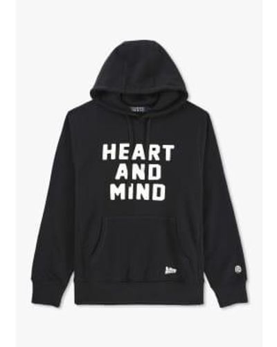 BBCICECREAM Heart and mind popover hoodie en negro