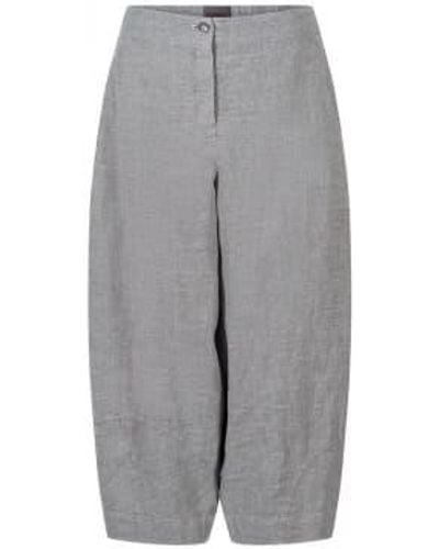 Oska Veranti Linen Trouser - Gray