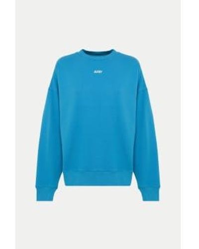 Autry Cobalt Bicolor Sweatshirt S / S - Blue