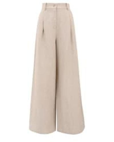 FRNCH Philo Pants M - Natural