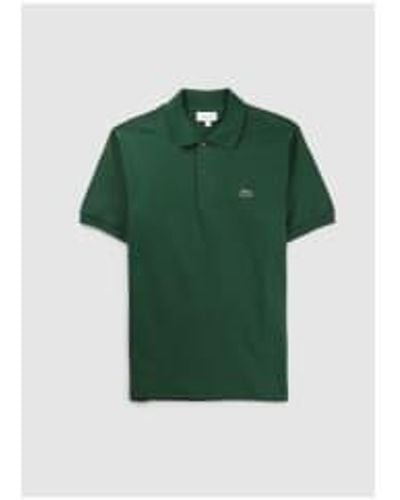 Lacoste S Classic Pique Polo Shirt - Green