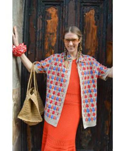 Wax London Porto Splash Crochet Multi Shirt - Nero