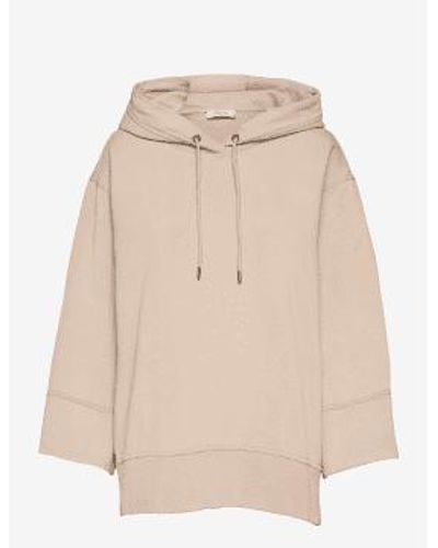 Dorothee Schumacher Casual Coolness Hoodie 3 / Subtle Stone - Natural
