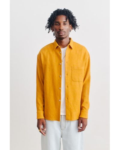 Herren-Hemden – Orange | Lyst DE