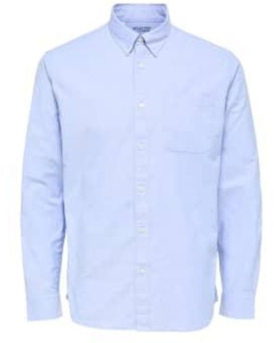 SELECTED Sky Man Shirt Xl - Blue